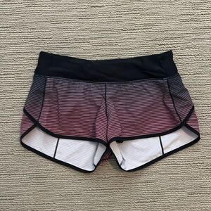 Lululemon speed shorts sz 4